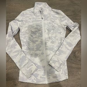 White Camo Lululemon Define Jacket